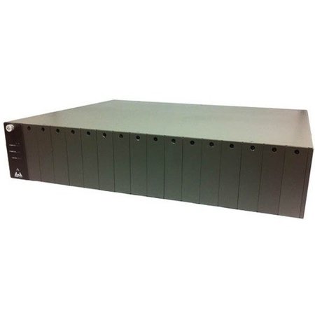 AMER NETWORKS 19 Chassis System For Housing Up To 16-Media Converters MR16